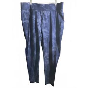 D & Co Active Tie-Dye Leggings 1X